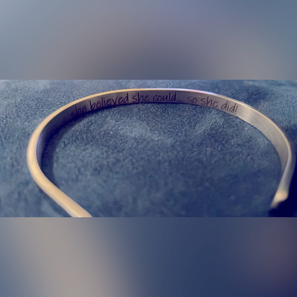Inscribed Bracelet